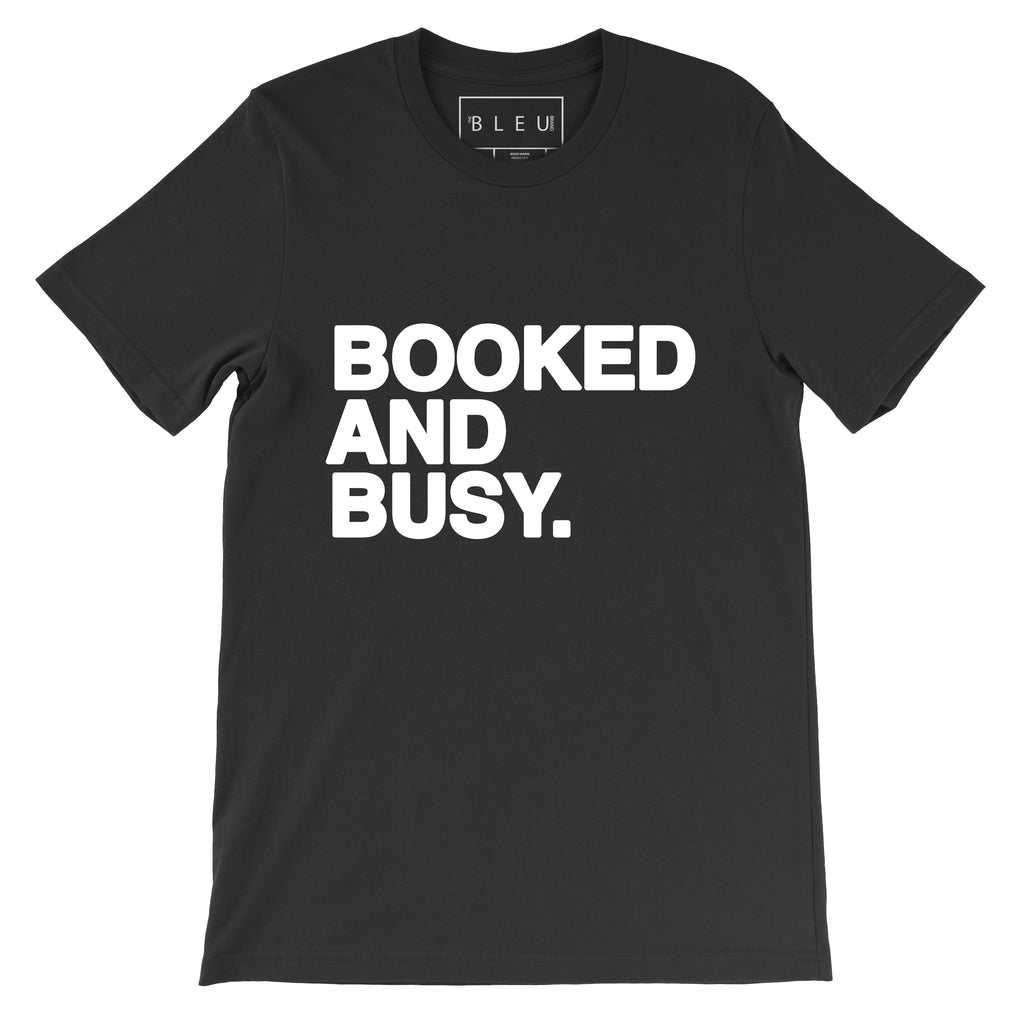 Booked+Busy Tee